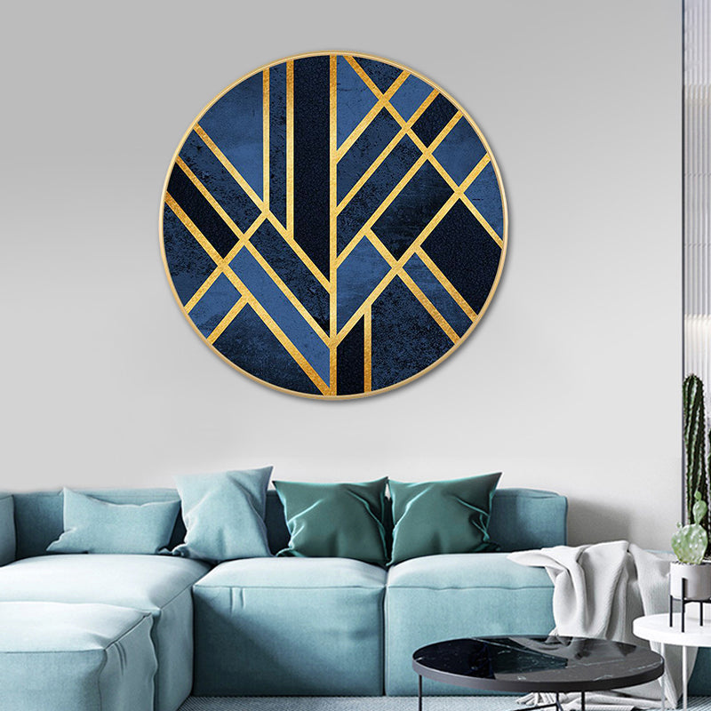 Vivolux | Leinwand Texturiert Wanddekoration Modernes Grafisches Muster Gemälde, Mehrere Größenoptionen