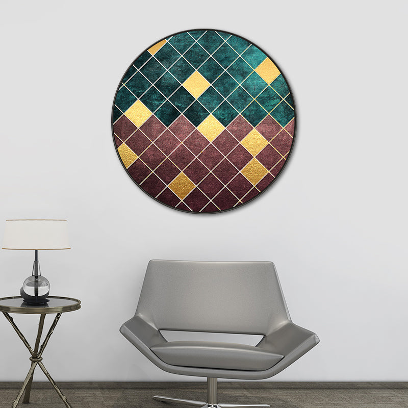 Vivolux | Leinwand Texturiert Wanddekoration Modernes Grafisches Muster Gemälde, Mehrere Größenoptionen