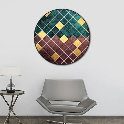 Vivolux | Leinwand Texturiert Wanddekoration Modernes Grafisches Muster Gemälde, Mehrere Größenoptionen