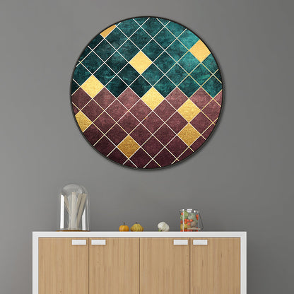 Vivolux | Leinwand Texturiert Wanddekoration Modernes Grafisches Muster Gemälde, Mehrere Größenoptionen