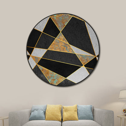 Vivolux | Leinwand Texturiert Wanddekoration Modernes Grafisches Muster Gemälde, Mehrere Größenoptionen