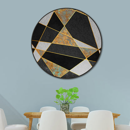 Vivolux | Leinwand Texturiert Wanddekoration Modernes Grafisches Muster Gemälde, Mehrere Größenoptionen