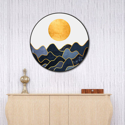 Vivolux | Leinwand Texturiert Wanddekoration Modernes Grafisches Muster Gemälde, Mehrere Größenoptionen