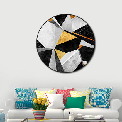 Vivolux | Leinwand Texturiert Wanddekoration Modernes Grafisches Muster Gemälde, Mehrere Größenoptionen