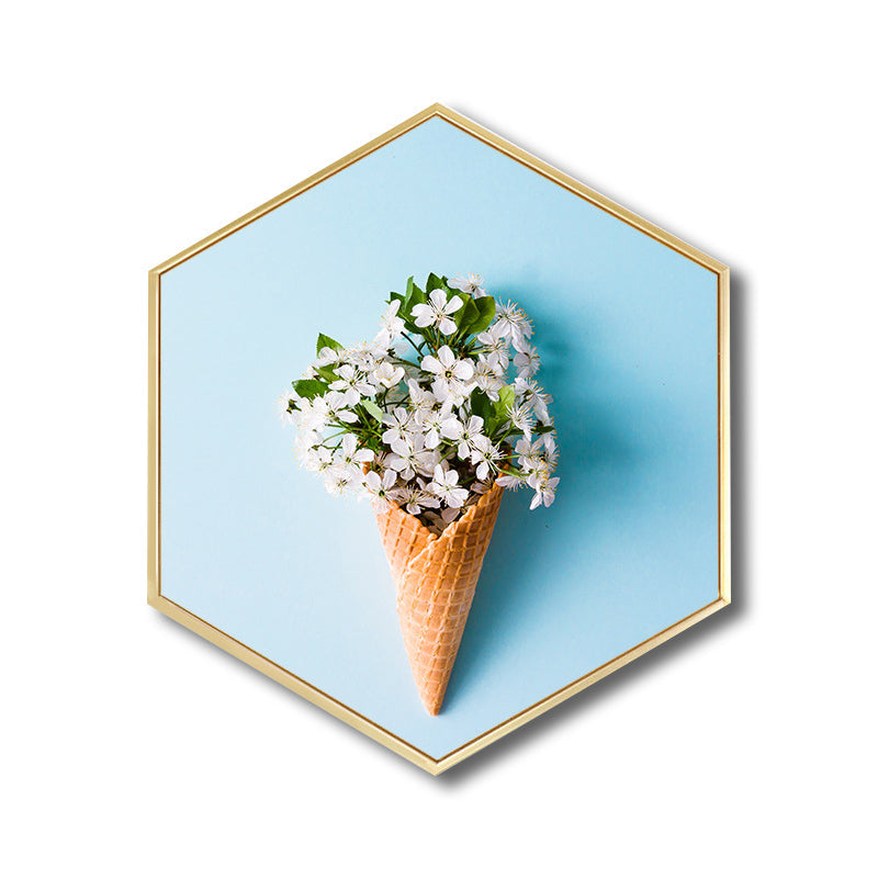 Vivolux | Leinwand Texturiert Kunst Druck Nordic Stil Botanische Wand Dekoration, Mehrere Größen Optionen