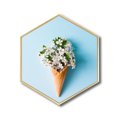 Vivolux | Leinwand Texturiert Kunst Druck Nordic Stil Botanische Wand Dekoration, Mehrere Größen Optionen