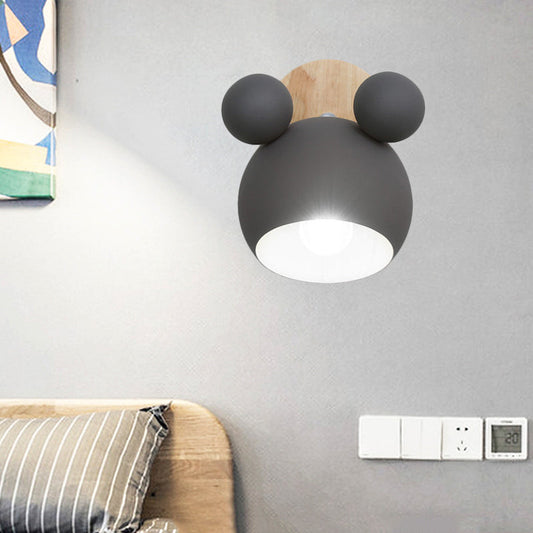 Vivolux | Studiekamer Muis Wandlamp Aluminium 1 Hoofd Nordic Stijl Grijze Wandlamp
