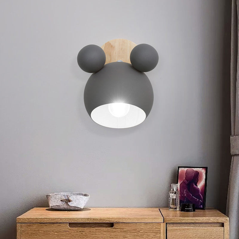 Vivolux | Studiekamer Muis Wandlamp Aluminium 1 Hoofd Nordic Stijl Grijze Wandlamp