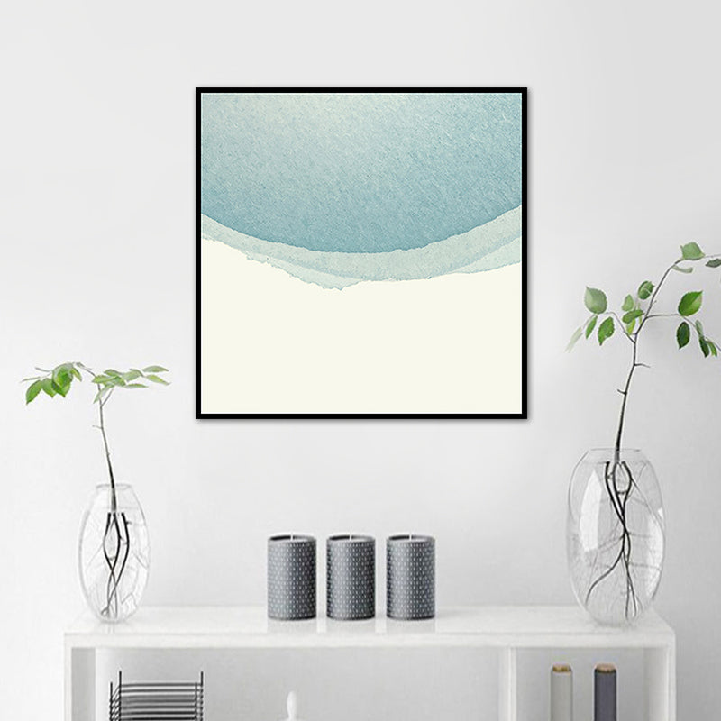 Vivolux | Lichtfarbiges zeitgenössisches Kunstgemälde abstrakte Leinwand für das Badezimmer, mehrere Größen