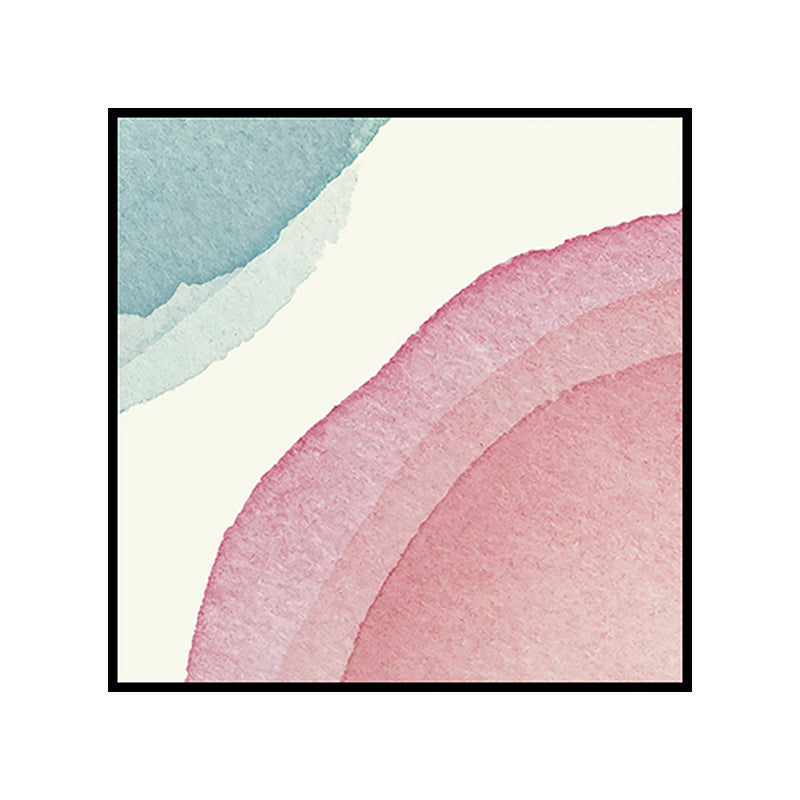 Vivolux | Lichtfarbiges zeitgenössisches Kunstgemälde abstrakte Leinwand für das Badezimmer, mehrere Größen