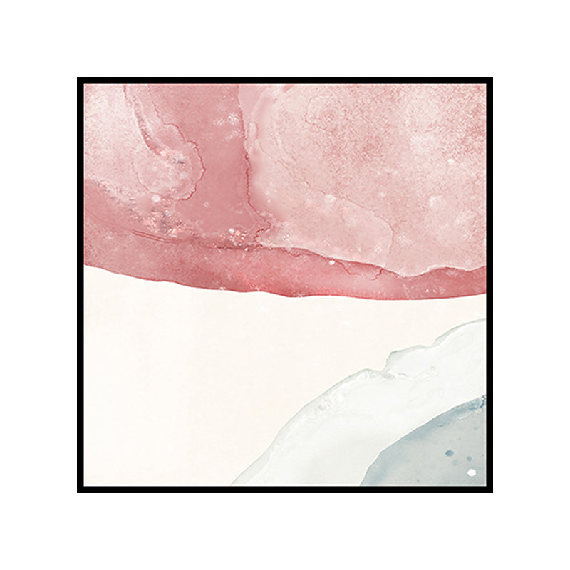 Vivolux | Lichtfarbiges zeitgenössisches Kunstgemälde abstrakte Leinwand für das Badezimmer, mehrere Größen