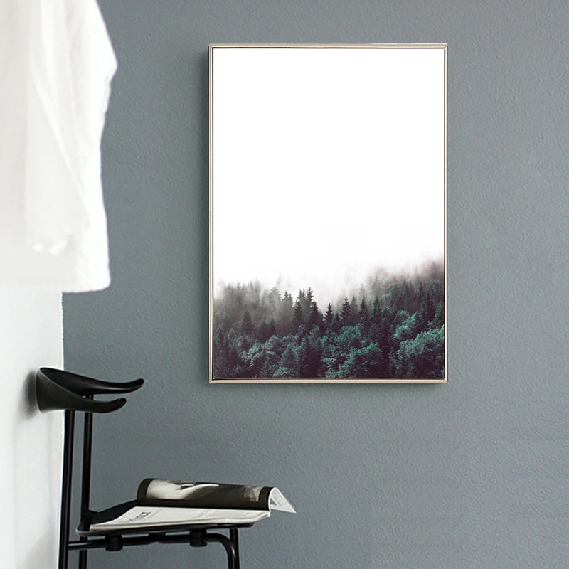 Vivolux | Leinwandtexturierte Malerei Modischer Stil Natürliche Landschaft Wanddeko, Mehrere Größenoptionen