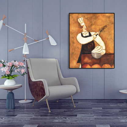 Vivolux | Abstract Expressionismus Chief Kunstdruck Kochlicht Farbwanddekoration, mehrere Größen