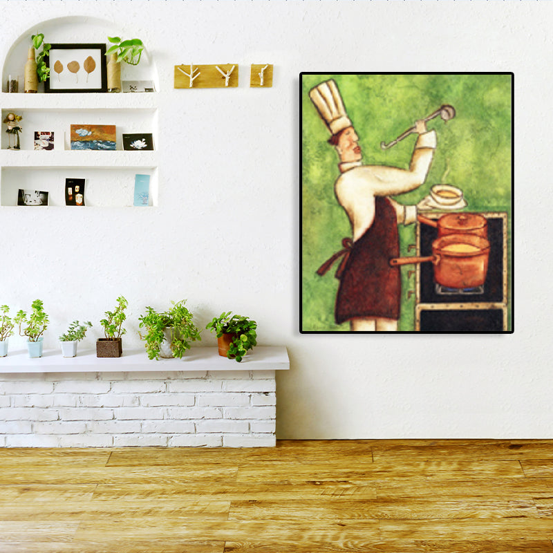 Vivolux | Abstract Expressionismus Chief Kunstdruck Kochlicht Farbwanddekoration, mehrere Größen