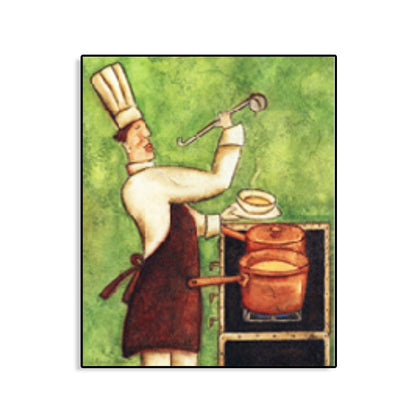 Vivolux | Abstract Expressionismus Chief Kunstdruck Kochlicht Farbwanddekoration, mehrere Größen