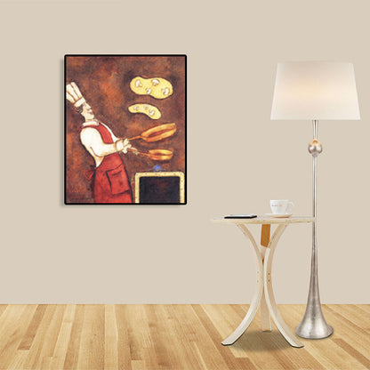 Vivolux | Abstract Expressionismus Chief Kunstdruck Kochlicht Farbwanddekoration, mehrere Größen