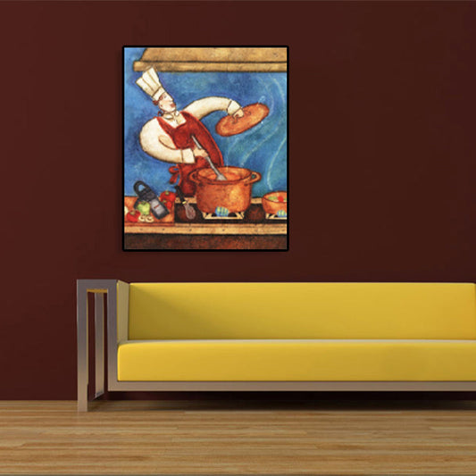 Vivolux | Abstract Expressionismus Chief Kunstdruck Kochlicht Farbwanddekoration, mehrere Größen