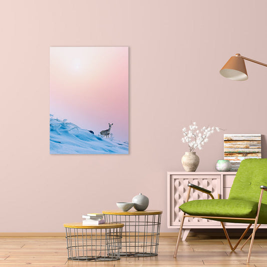 Vivolux | Zeitgenössische Himmelsszene Wanddekor Leinwand Hellfarbe Natur Landschaft Kunstdruck, Mehrere Größen