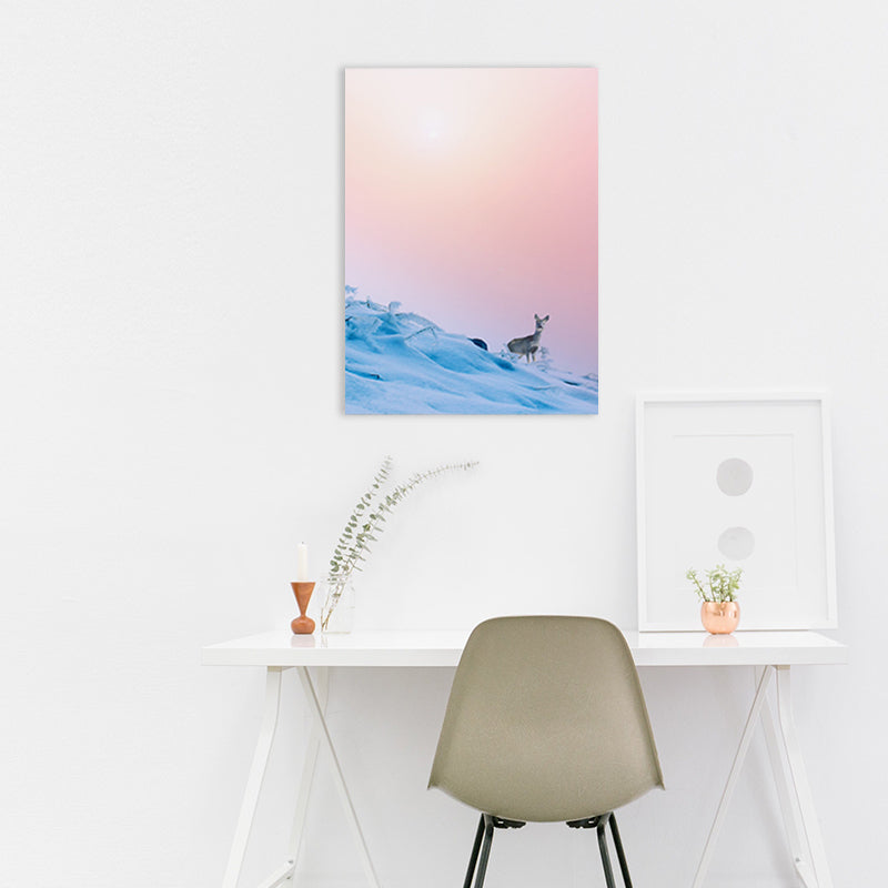 Vivolux | Zeitgenössische Himmelsszene Wanddekor Leinwand Hellfarbe Natur Landschaft Kunstdruck, Mehrere Größen