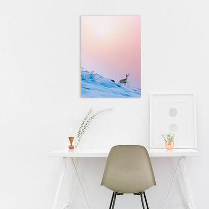 Vivolux | Zeitgenössische Himmelsszene Wanddekor Leinwand Hellfarbe Natur Landschaft Kunstdruck, Mehrere Größen