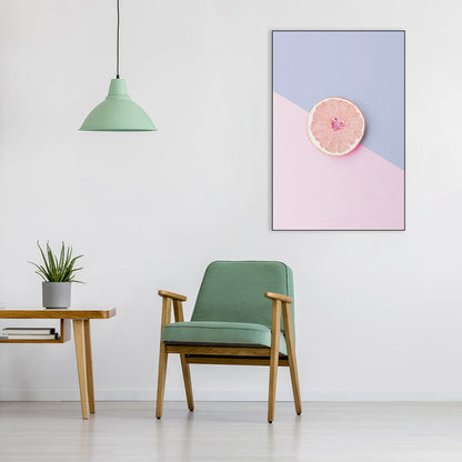 Vivolux | Leckere Früchte Malerei für das Mädchenzimmer in Pastellfarbe, mehrere Größen verfügbar