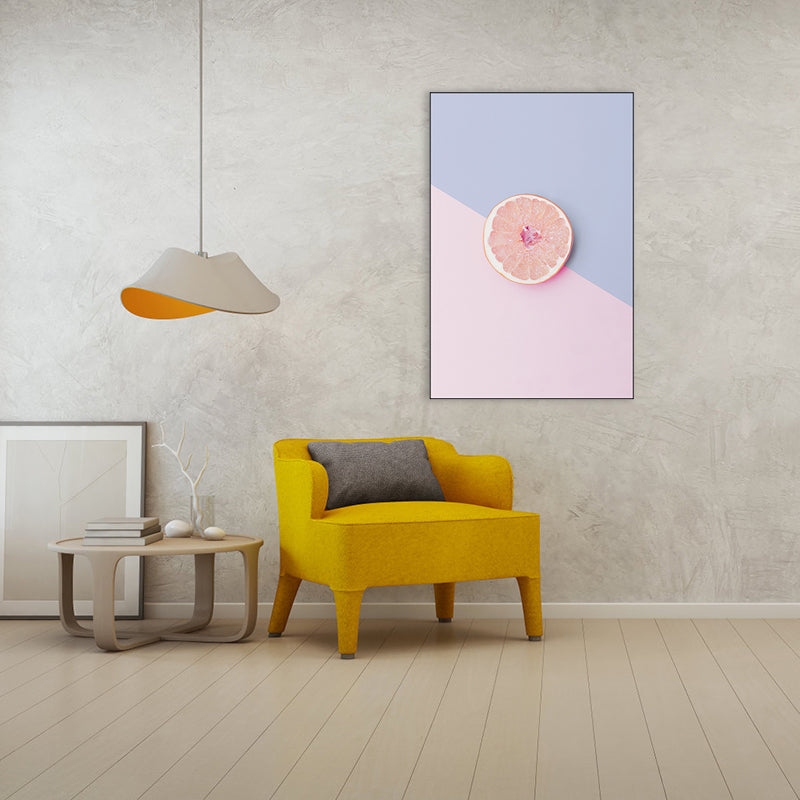 Vivolux | Leckere Früchte Malerei für das Mädchenzimmer in Pastellfarbe, mehrere Größen verfügbar