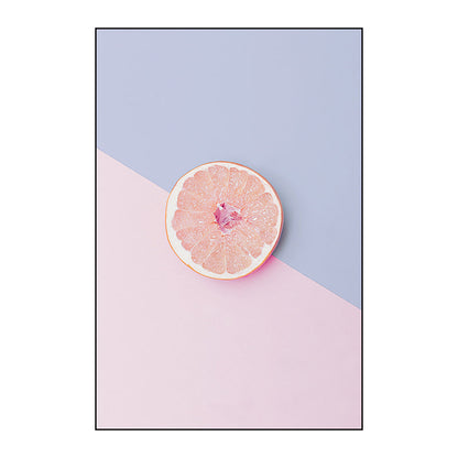 Vivolux | Leckere Früchte Malerei für das Mädchenzimmer in Pastellfarbe, mehrere Größen verfügbar