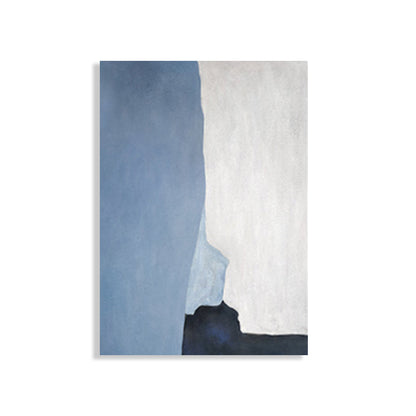 Vivolux | Strukturiertes abstraktes Wandkunstdekor Leinwand Mid-Century Modern Gemälde für das Wohnzimmer