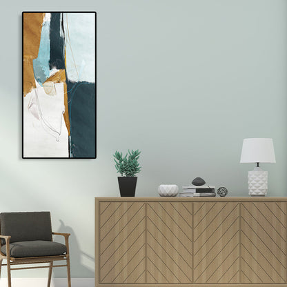 Vivolux | Abstrakte Malerei Sanfte Farben Leinwand Wandkunst Druck Texturiert, Mehrere Größen Optionen