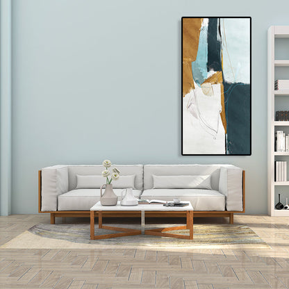 Vivolux | Abstrakte Malerei Sanfte Farben Leinwand Wandkunst Druck Texturiert, Mehrere Größen Optionen
