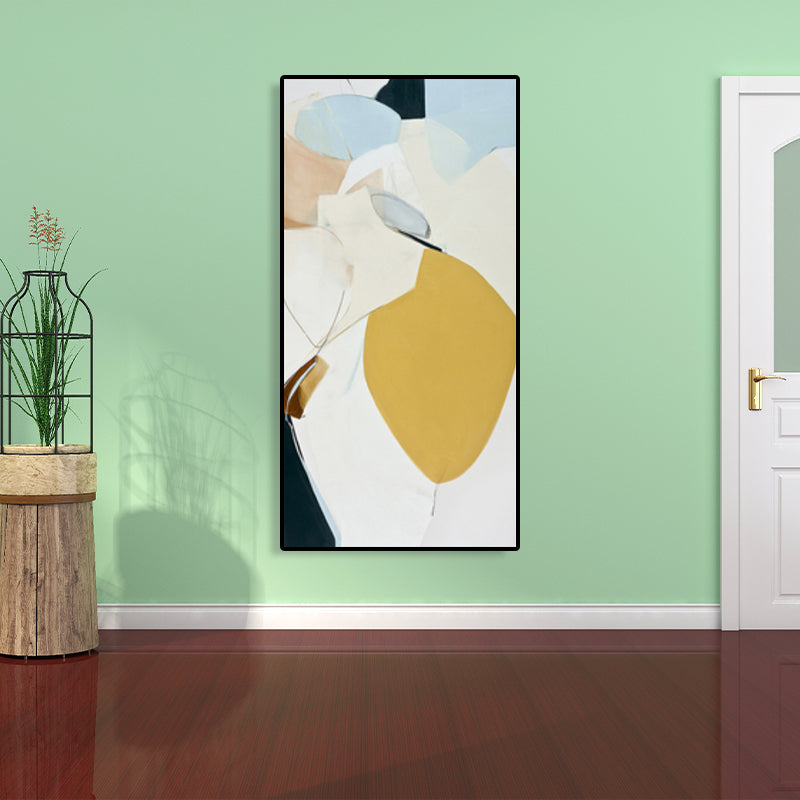 Vivolux | Abstrakte Malerei Sanfte Farben Leinwand Wandkunst Druck Texturiert, Mehrere Größen Optionen