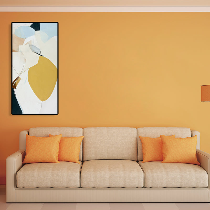 Vivolux | Abstrakte Malerei Sanfte Farben Leinwand Wandkunst Druck Texturiert, Mehrere Größen Optionen