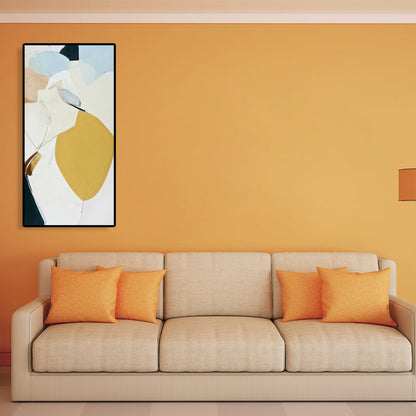 Vivolux | Abstrakte Malerei Sanfte Farben Leinwand Wandkunst Druck Texturiert, Mehrere Größen Optionen