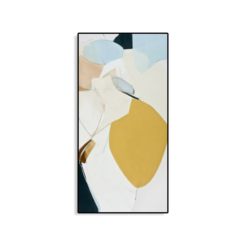 Vivolux | Abstrakte Malerei Sanfte Farben Leinwand Wandkunst Druck Texturiert, Mehrere Größen Optionen