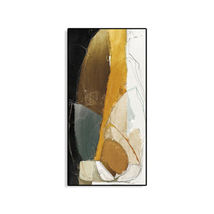 Vivolux | Abstrakte Malerei Sanfte Farben Leinwand Wandkunst Druck Texturiert, Mehrere Größen Optionen