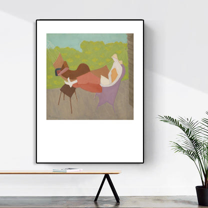 Vivolux | Leinwand Pastellfarben Malerei Abstrakter Expressionismus Freizeit Unterhaltung Kunstdruck, mehrere Größen