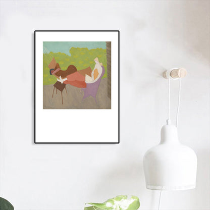 Vivolux | Leinwand Pastellfarben Malerei Abstrakter Expressionismus Freizeit Unterhaltung Kunstdruck, mehrere Größen