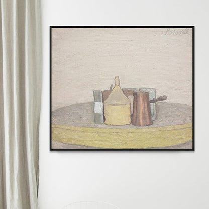 Vivolux | Flaschen und Dosen Wanddekor Licht Farbe Impressionismus Leinwand für Wohnzimmer, mehrere Größen