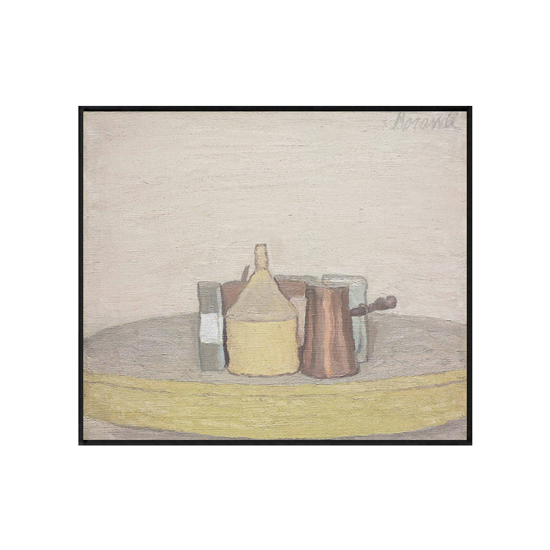 Vivolux | Flaschen und Dosen Wanddekor Licht Farbe Impressionismus Leinwand für Wohnzimmer, mehrere Größen