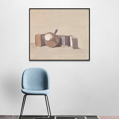 Vivolux | Flaschen und Dosen Wanddekor Licht Farbe Impressionismus Leinwand für Wohnzimmer, mehrere Größen