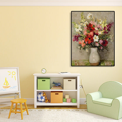 Vivolux | Canvas Texturierten Kunst Druck Impressionismus Blumen Arrangement Malerei, Mehrere Größen