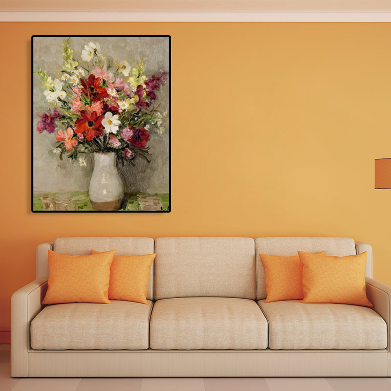 Vivolux | Canvas Texturierten Kunst Druck Impressionismus Blumen Arrangement Malerei, Mehrere Größen