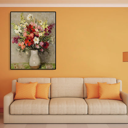 Vivolux | Canvas Texturierten Kunst Druck Impressionismus Blumen Arrangement Malerei, Mehrere Größen