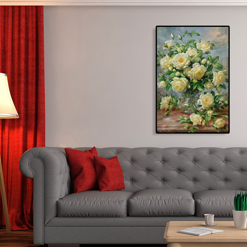 Vivolux | Canvas Texturierten Kunst Druck Impressionismus Blumen Arrangement Malerei, Mehrere Größen