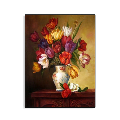 Vivolux | Canvas Texturierten Kunst Druck Impressionismus Blumen Arrangement Malerei, Mehrere Größen