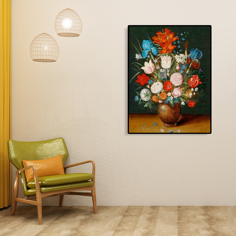 Vivolux | Canvas Texturierten Kunst Druck Impressionismus Blumen Arrangement Malerei, Mehrere Größen