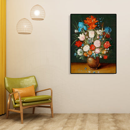Vivolux | Canvas Texturierten Kunst Druck Impressionismus Blumen Arrangement Malerei, Mehrere Größen