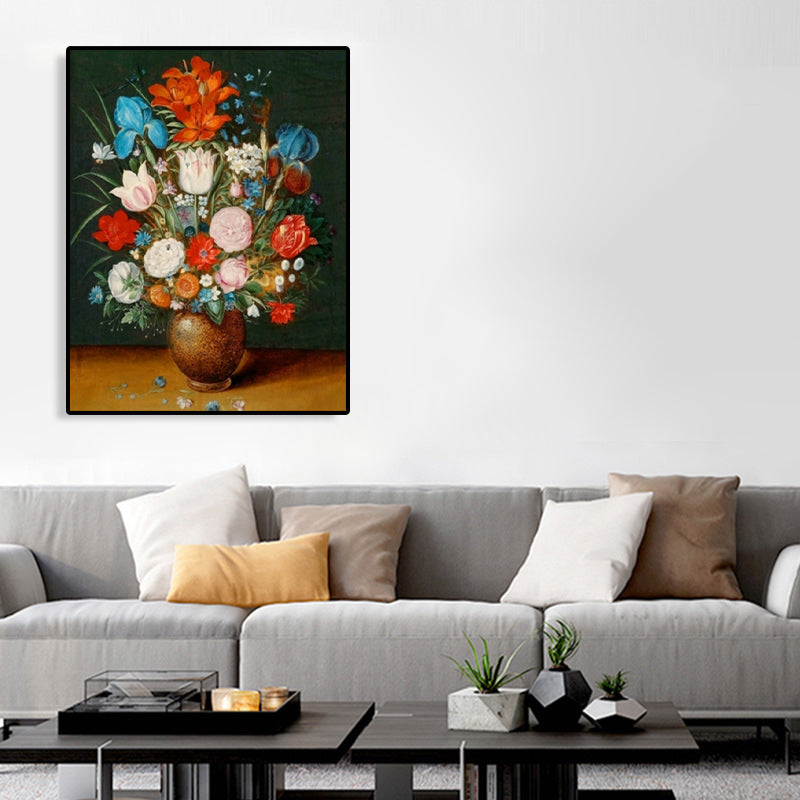Vivolux | Canvas Texturierten Kunst Druck Impressionismus Blumen Arrangement Malerei, Mehrere Größen