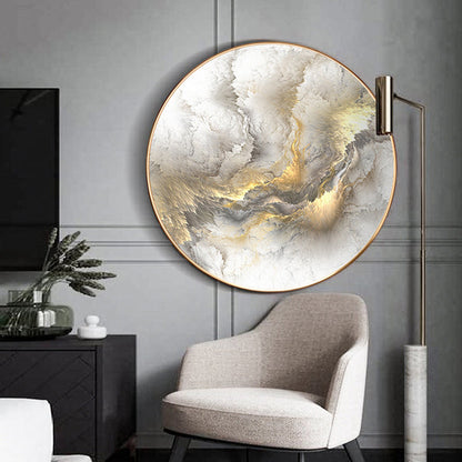 Vivolux | Abstracte Leinwandkunstdruck für das Esszimmer in hellen Farben, mehrere Größen erhältlich