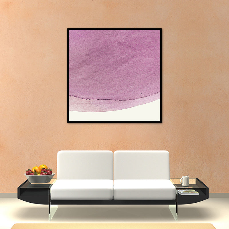 Vivolux | Weiche Farbe Moderne Kunst Leinwand Aquarell Gemälde für das Esszimmer, Mehrere Größen Optionen